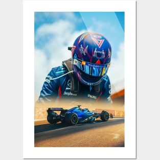 Alex Albon Williams Posters and Art